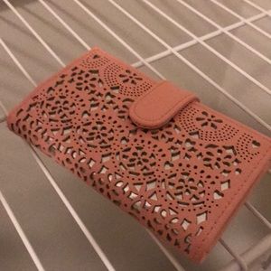 Pink wallet